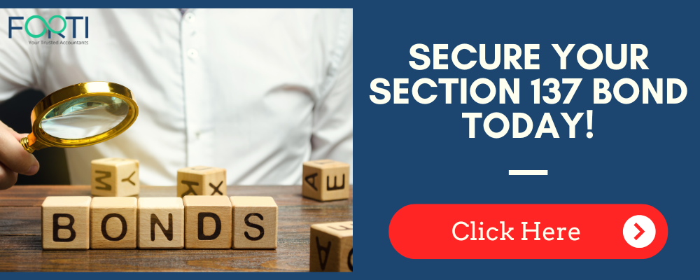 Secure your Section 137 Bond Today!