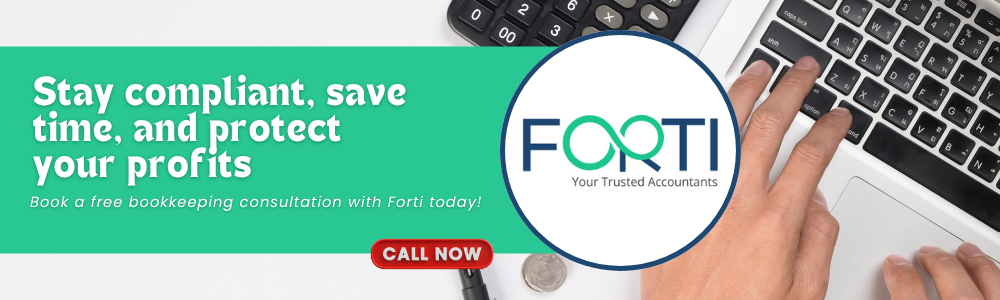 Stay compliant, save time, and protect your profits — book a free bookkeeping consultation with Forti today!