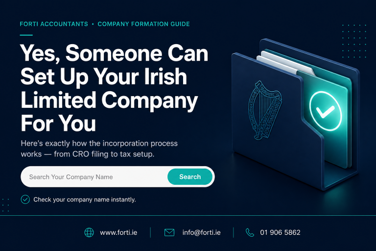 Yes, Someone Can Set Up Your Irish Limited Company For You