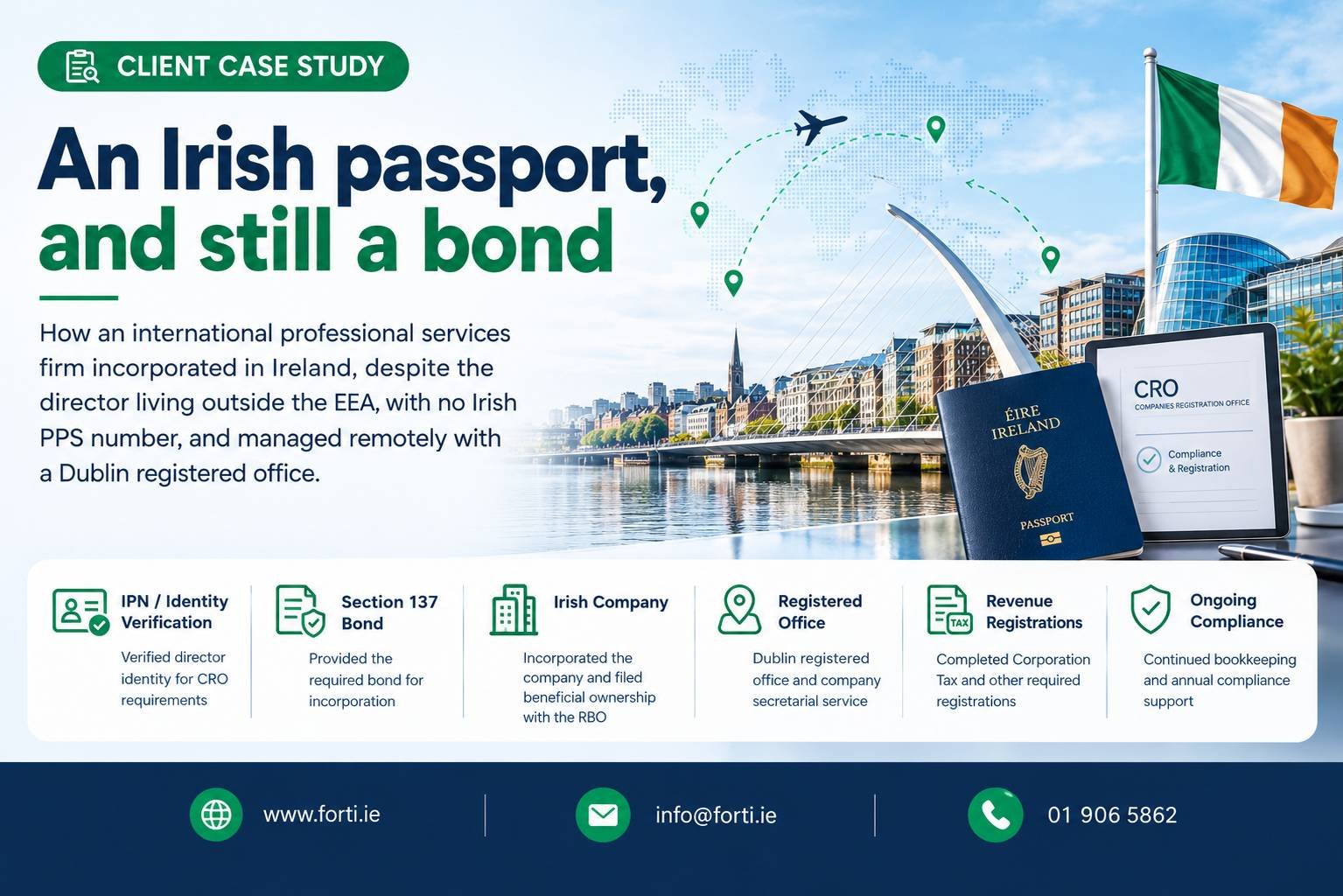 An Irish passport and still a bond